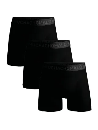 Muchachomalo Boxershorts aus Baumwoll-Modal für Herren – 3er-Pack – Herrenunterwäsch