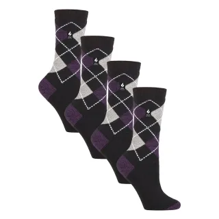 4 Paar Damen UltraLite Leichte Thermosocken