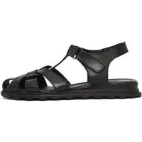 Derimod Sandalen aus Leder Sandale Echtes Leder, Lederfutter, TPU-Sohle, Verstellbarer Riemen