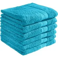 REDBEST Handtuch Handtuch "Chicago" 6er-Pack, Frottier, Walk-Frottier Uni