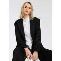 BOSS ORANGE Longblazer Jalara Premium Damenmode mit Gürtel zum Binden in der Taille