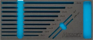HAZET 2K-Weichschaum-Einlage leer - 163-377L