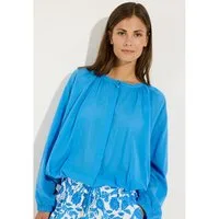 MORE&MORE Langarmbluse luftig-leichte, weite Bluse