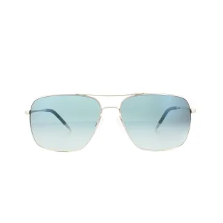 Oliver Peoples Aviator Mens Silver Chrome Sapphire VFX Photochromic Sonnenbrillen