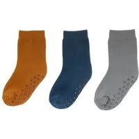 Yalion Langsocken Weiche Kinder Antiruschsocken Halbplüsch (3-Paar) Elastisch