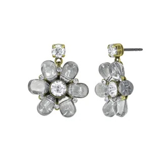 konplott - Ohrringe - Daisy Love gold/silver