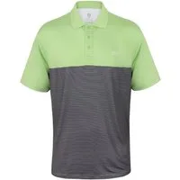ISLAND GREEN Poloshirt Poloshirt Golfshirt Herren modisches T-Shirt Tennis Shirt Golf-Polo Funktionsmaterial mit Knopfleiste