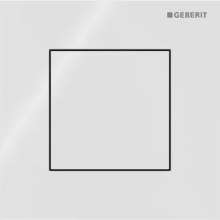 Geberit Ersatzteile Typ 40 Betätigungsplatte, eckig, für Urinalsteuerung, 246119SI1 246119SI1