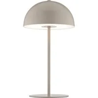 LeGer Home by Lena Gercke Tischleuchte Linnea Akku Variante, Dimmfunktion, LED fest integriert, Warmweiß, Pilzleuchte mit Akku, Höhe 38 cm, Ø 20 cm, 400 lm, 3000 K, CCT