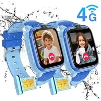 blackview Kinderuhren mit GPS und 4G, Installierbare APP, SOS, Schulmodus Smartwatch (1,83'' Zoll), 1,83", 8GB, GPS+LES+WiFi, 4G-LTE, IP67, Bluetooth