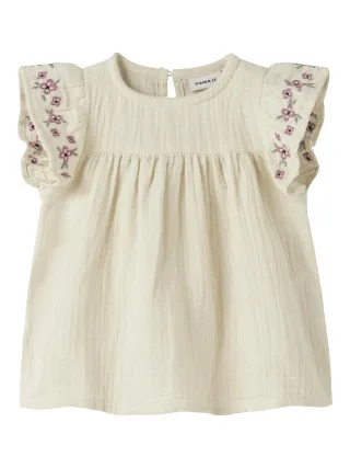NAME IT - NBFHIMMAS SS TUNIC Almond Milk - Gr. - 80
