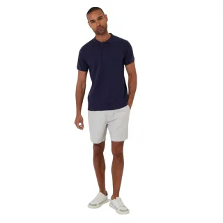 Threadbare - "Rocco" Poloshirt für Herren, kurzärmlig (Marine)