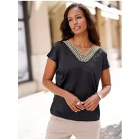 Witt Klassische Bluse Schlupfbluse Kurzarm