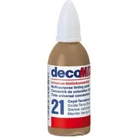 decotric® Vollton- und Abtönfarbe Decotric Abtönkonzentrat 20 ml terrabraun