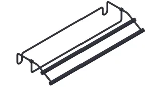 Giese Handtuchtrockner schwarz matt, 30507-14 30507-14