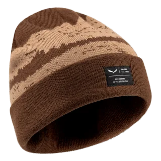 SALEWA - Logo Mütze - Braun (Gr.UNI58)