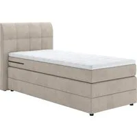 Home affaire Boxspringbett Finja, besonders komfortable Liegehöhe, mit praktischem Bettkasten