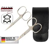 EloModa Nagelschere 1x Solingen Nagelschere 1x Hautschere Turmspitze gehärteter Stahl –, (2-tlg), gebogener Schnittfläche