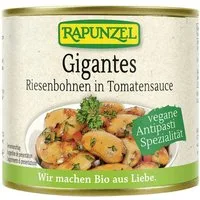 Rapunzel Gemüsekonserve Gigantes Riesenbohnen in Tomatensauce 230g