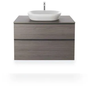 Duravit D-Neo Aufsatz-Waschtisch 2372600070 60x40cm, ohne Überlauf, ohne Hahnlochbank, weiß