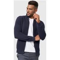 Indicode Sweatjacke Herren Bermie Herrenjacke Reißverschluss mit strukturierter Oberfläche