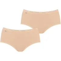 sloggi Midislip Basic (2-St) Midi-slip panty-s shorts
