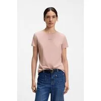 BOSS ORANGE T-Shirt Elove Embro Premium Damenmode mit Rundhals, Slim Fit