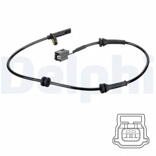 Delphi ABS-Sensor vorne Nissan Qashqai X-Trail Renault Koleos SS20796