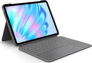 Logitech Combo Touch | 920-012629 | KeyboardDock für Apple iPad Air 11" (M2) 2024 - grau