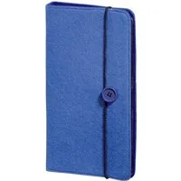 Hama CD-Hülle CD / DVD / Blu-ray-Tasche "Felt" für 48 Discs, Schutzhülle, Cover Blau