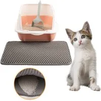 LINUMA Katzenstreu Katzentoilette Katzenstreu Matte Katzenstreumatte Katzenklo
