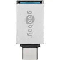 Goobay GOOBAY USB-C-Adapter 56620 OTG silber USB-Adapter