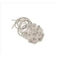 MIRROSI Taillengürtel Blume aus Echtleder zu binden, Einheitsgröße, Made in Italy Einheitsgröße (Geeignet für einen Hüftumfang bis zum ca.150 cm)