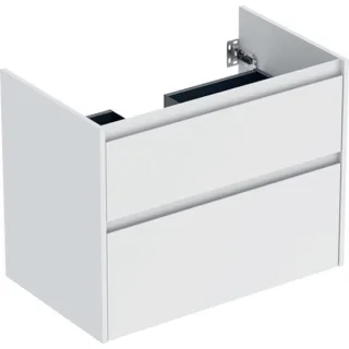 Geberit Ersatzteile Unterschrank für Möbelwaschtisch, 2 Schubladen B:80cm, weiß matt, 246352001 246352001