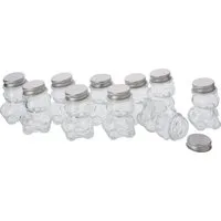 VBS XXL Vorratsglas Bärchen, Glas, 10 Stück