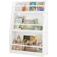 EUGAD Kinderregal, 1-tlg., Kinderbücherregal mit 3 offenen Fächern aus MDF
