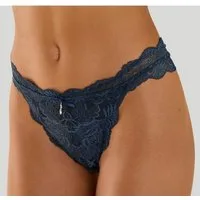LASCANA Tanga rundherum aus edler Spitze
