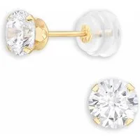 Monkimau Ohrring-Set Elegante 14K Gold Ohrstecker Zirkonia Ohrstecker Damen, Hypoallergen