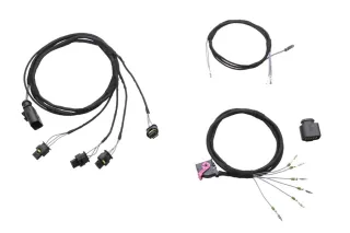 Original Kufatec Kabelsatz Kabelbaum Adapter Kabel Einparkhilfe APS+ Front (Vorne) für Audi A3 8V