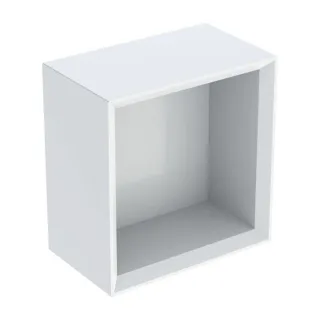 Geberit iCon Wandbox 502321011 22,5x23,3x13,2cm, quadratisch, weiß/lackiert hochglänzend