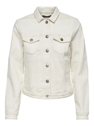 ONLY - ONLTIA DNM JACKET COL PIM ecru - Gr. - 34