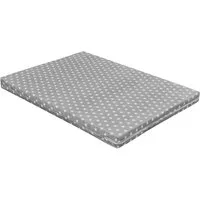 Laufgitter-Matratze Laufgittermatratze 75x100 Grey Stars, Baby-Delux, 6.00 cm hoch, Matratze für Laufgitter Laufstall 75x100 cm Grey Stars