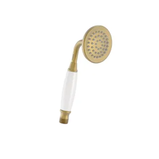 Tres Handbrause Clasic Griff aus Keramik Abmessungen: Ø 78 mm , 29963109LM 29963109LM
