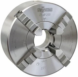 ELMAG RÖHM-Vierbacken Drehfutter DM 315, DIN 55029 Stahlkörper, Camlock - 88999