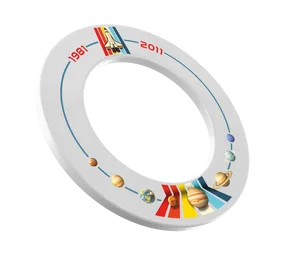 McDart Weltraum Shuttle Dartboard Surround