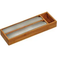 KESPER® Folienspender mit 3 Fächern, 2 davon mit Abrisskanten, (1-St), für Alufolie und Frischhaltefolie