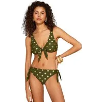 Love & Roses Triangel-Bikini-Top Love & Roses Bikinioberteil mit Bindedetail vorne (1-St)