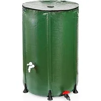 PROREGAL® Regentonne RENATA 250-750 Liter faltbare Regentonne, Wassertank, Filter & Adapter, 380 l, (Wassertank, Filter und Schlauchschnelladapter, UV-stabiles PVC)