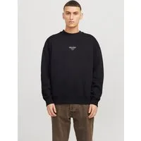Jack & Jones Sweatshirt JJEURBAN EDGE STUDIO SWEAT CREW NOOS mit Front und Back Print