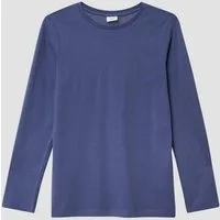 s.Oliver Langarmshirt T-Shirt Baumwoll-Longsleeve mit Rückenprint